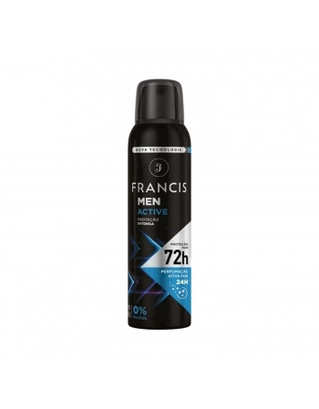 DESODORANTE AEROSOL FRANCIS 150ML MEN ACTIVE 72H