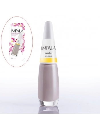 ESMALTE IMPALA NORMAL CROCHE CREMOSO COM BLISTER 703