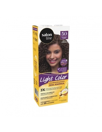 TONALIZANTE LIGHT COLOR 5.0 CASTANHO CLARO
