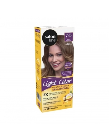 TONALIZANTE LIGHT COLOR 7.0 LOURO NATURAL