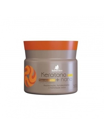 MASCARA CAPILAR BARRO MINAS 500G KERATANO+NANO