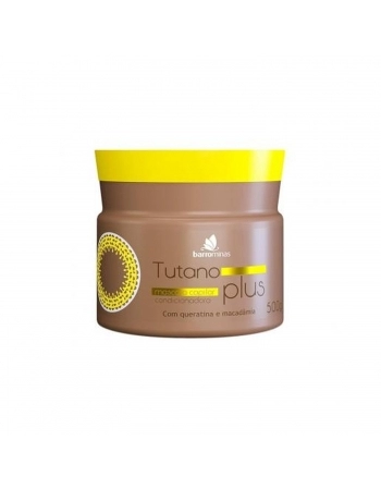 MASCARA CAPILAR BARRO MINAS 500G TUTANO COM QUERATINA E MACADAMIA