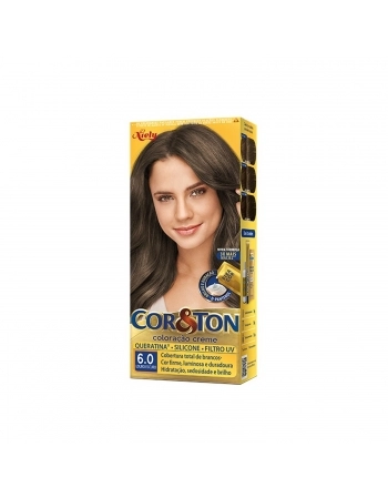 TINTURA NIELY COR&TON KIT 6.0 LOURO ESCURO