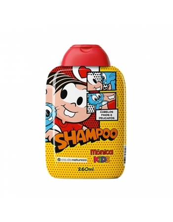 SHAMPOO TURMA DA MONICA 260ML CABELOS FINOS