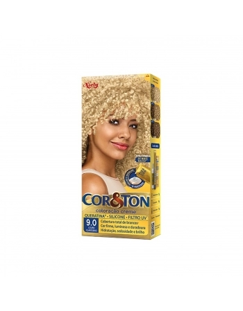 TINTURA NIELY COR&TON KIT 9.0 LOURO CLARISSIMO