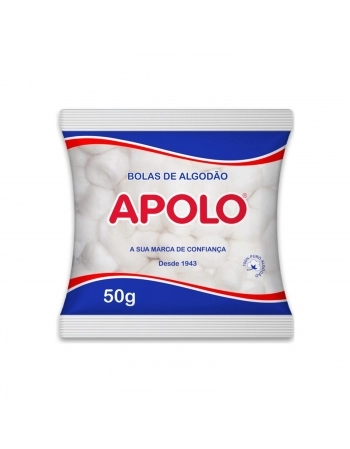 ALGODAO APOLO 50G BOLA BRANCA