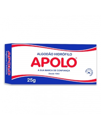 ALGODAO APOLO 25G CX