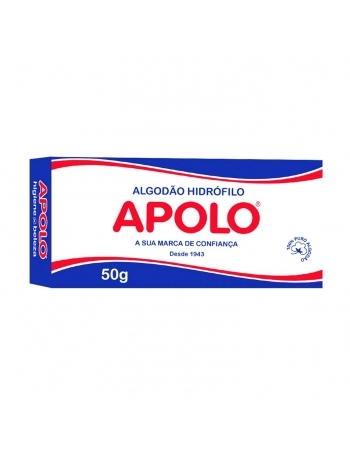 ALGODAO APOLO 50G CX