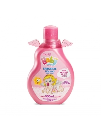 SABONETE LIQUIDO INFANTIL MURIEL 100ML MENINA