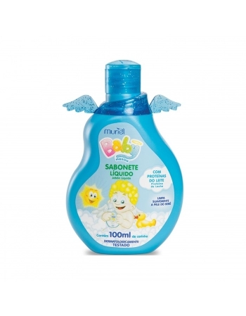 SABONETE LIQUIDO INFANTIL MURIEL 100ML MENINO