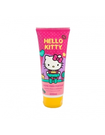 CREME DE PENTEAR HELLO KITTY 200ML CABELOS LISOS