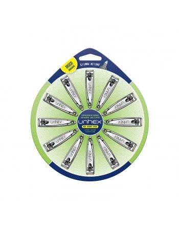 CORTADOR UNHA UNHEX DISCO C/12UN