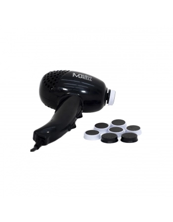 PEDICURO MEGA BELL PROFISSIONAL 127V PRETO 7141