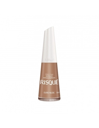 ESMALTE RISQUE CREMOSO SEM BLISTER OURO NUDE