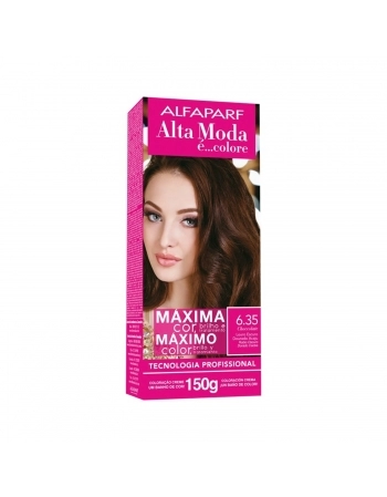 TINTURA ALTA MODA 6.35 LOURO ESCURO DOURADO ACAJU