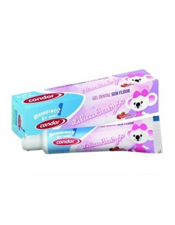 GEL ENTALD CONDOR LILICA RIPILICA 3513 50G BABY 0/2 ANOS S/FLUOR