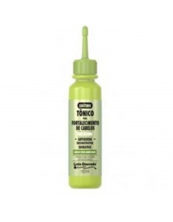 TONICO CAPILAR GOTA DOURADA 100ML FORTALECIMENTO CABELO ANTIQUEDA