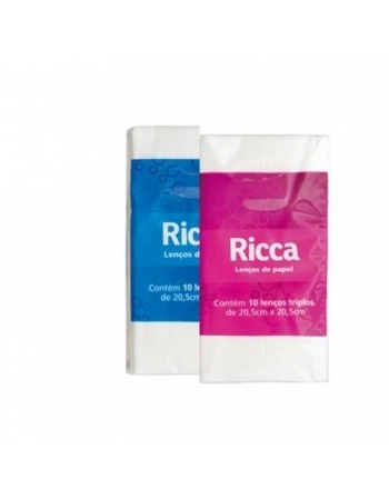 LENCO PAPEL RICCA 10UN 3704