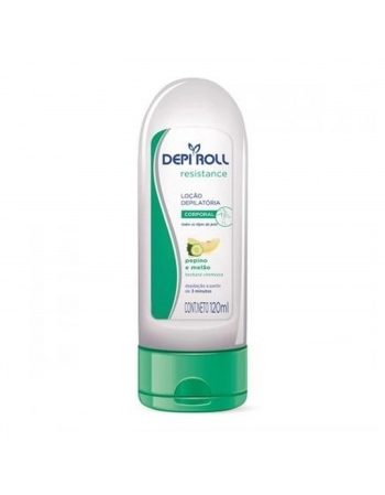 LOCAO CORPORAL DEPI ROLL 120ML PEPINO E MELAO