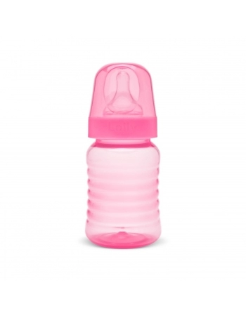 MAMADEIRA BIG LOLLY CLEAN 250ML SILICONE REDONDO 10165 ROSA BLISTER