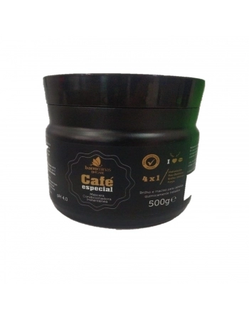 MASCARA CAPILAR BARRO MINAS 500G CAFE 4EM1