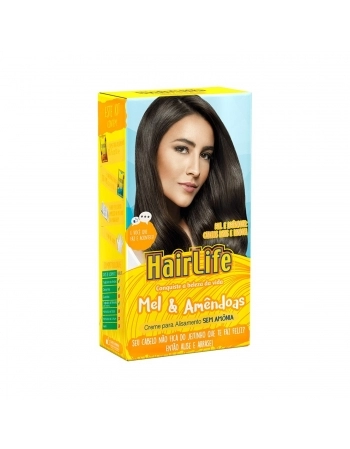 CREME ALISANTE HAIRLIFE 180G MEL AMENDOAS