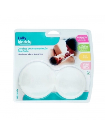 KIT CONCHA DE AMAMENTAÇAO LOLLY BABY 7221