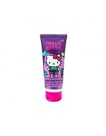 CREME DE PENTEAR HELLO KITTY 200ML CABELOS CACHEADOS