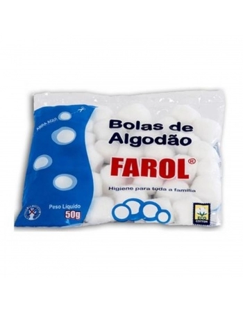 ALGODÃO FAROL 50G BOLA