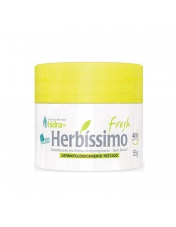 DESODORANTE EM CREME HERBISSIMO 55G FRESH
