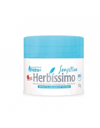 DESODORANTE EM CREME HERBISSIMO 55G SENSITIVE