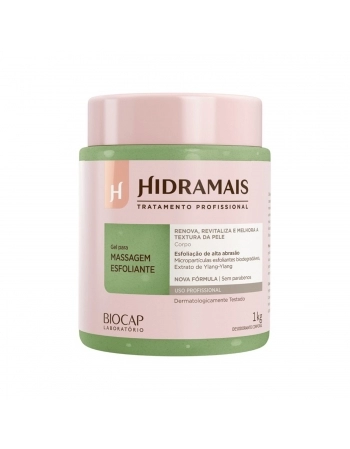 GEL PARA MASSAGEM HIDRAMAIS 1KG ESFOLIANTE