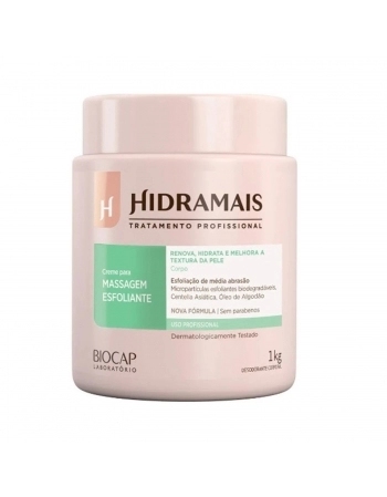 CREME PARA MASSAGEM HIDRAMAIS 1KG ESFOLIANTE MURUMURU