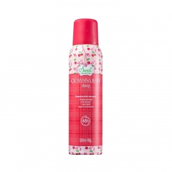 DESODORANTE AEROSOL GIOVANNA BABY 150ML CHERRY