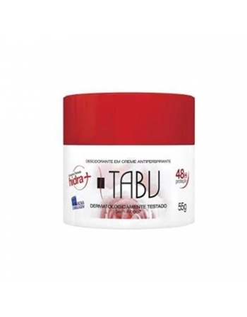DESODORANTE EM CREME TABU 55G TRADICIONAL