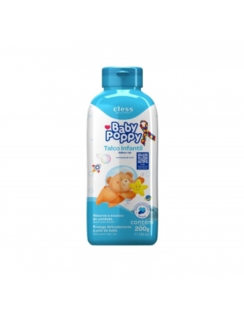 TALCO BABY POPPY 200G INFANTIL