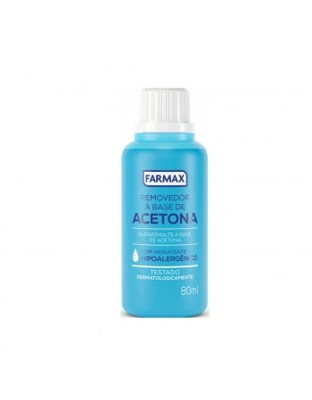 REMOVEDOR ESMALTE FARMAX 80ML BLUE