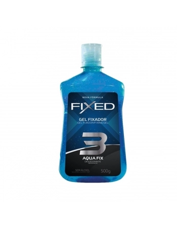 GEL FIXED 500G FIXADOR AZUL 3