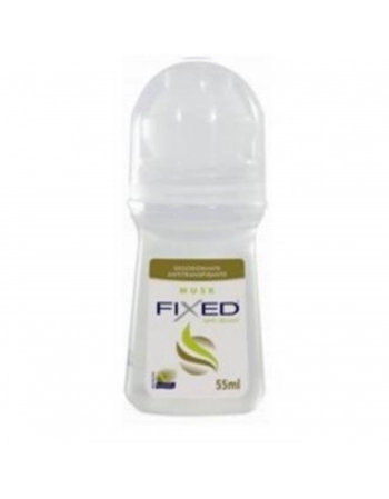 DESODORANTE ROLL ON ANTITRANSPIRANTE FIXED 55ML MUSK TRANSLUCIDO