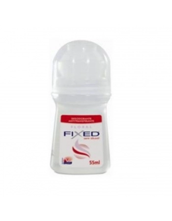 DESODORANTE ROLL ON ANTITRANSPIRANTE FIXED 55ML FLORAL TRANSLUCIDO