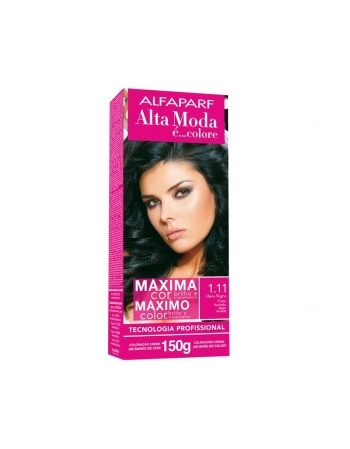 TINTURA ALTA MODA 1.11 PRETO AZULADO