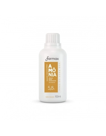 AMONIA FARMAX 100ML PELOS DOURADOS