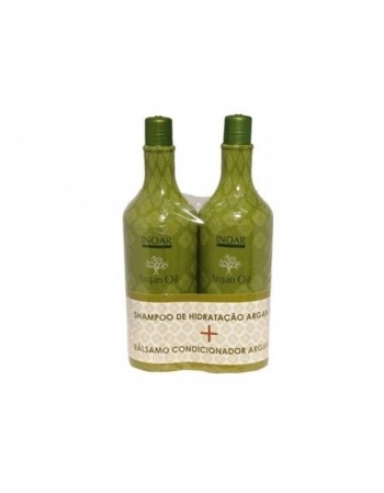 KIT INOAR SHAMPOO+CONDICIONADOR 1L ARGAN