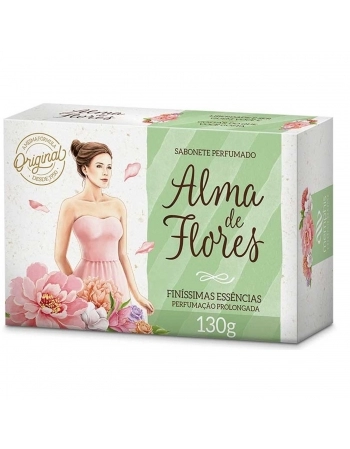SABONETE ALMA DE FLORES 130G CLASSIC