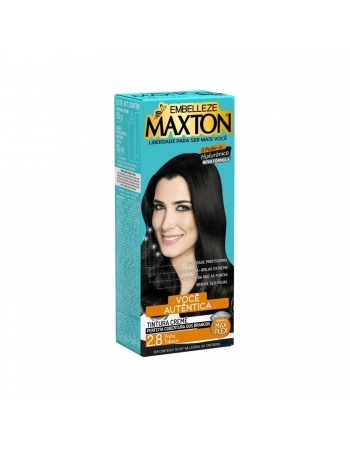 TINTURA MAXTON KIT PRATICO 2.8 PRETO TABACO