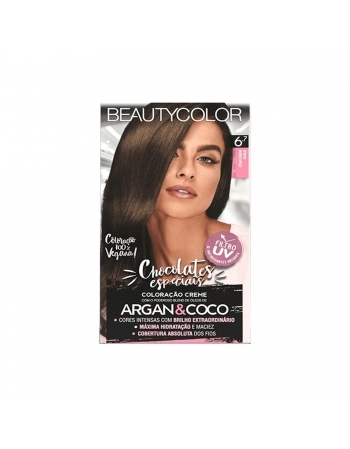 TINTURA BEAUTYCOLOR 6.7 CHOCOLATE SUICO KIT PRATICO