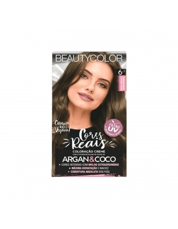 TINTURA BEAUTYCOLOR 6.1 LOURO ESCURO ACINZENTADO KIT PRATICO