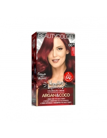 TINTURA BEAUTYCOLOR 66.46 VERMELHO PICANTE KIT PRATICO