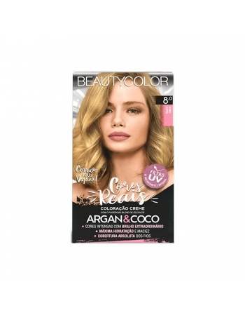 TINTURA BEAUTYCOLOR 8.0 LOURO CLARO KIT PRATICO