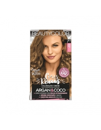 TINTURA BEAUTYCOLOR 7.0 LOURO NATURAL KIT PRATICO
